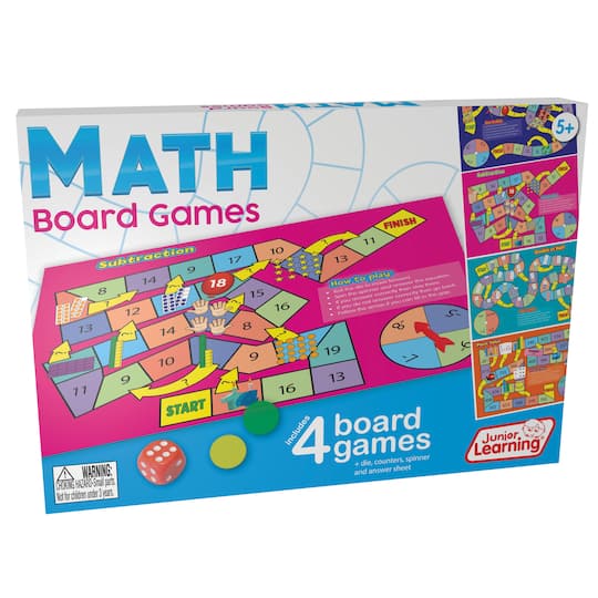 Junior Learning&#xAE; Math Board Games